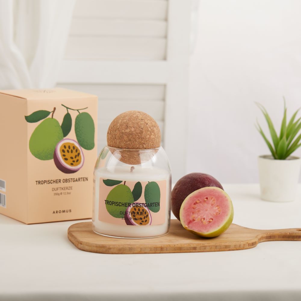 Soja, Bienenwachs & mehr: Wachsauswahl für Duftkerzen im Glas - AROMUS
