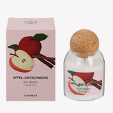 Duftkerze im Glas Apfel-Zimtschnecke