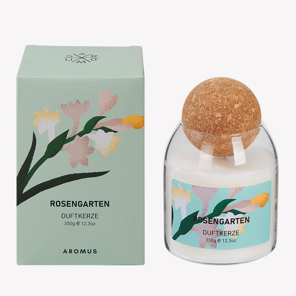 Duftkerze | Rosengarten